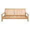 Gartenmöbel Lesli Living Loungebank Teak 180 cm inkl. Kissen