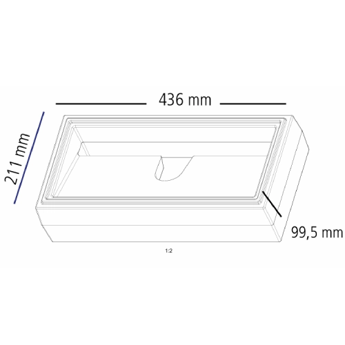 Kaminzubehör Leda - Set Speichermodule für ANTIGUA H, (7 Stück), Gewicht: 7 kg / Stück