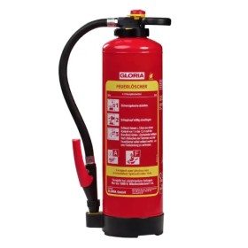 Feuerlöscher Gloria FA 6 PRO mit Wandhalter