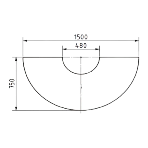 Kaminzubehör Cera Design - Glasvorlegeplatte, 6 mm