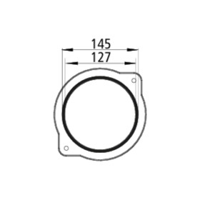 Kaminzubehör Leda - Heizgasstutzen Ø 145 mm