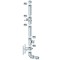 Edelstahlschornstein doppelwandig Ø 180 mm - Raab DW-Alkon