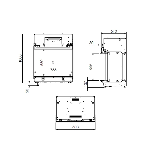 Elektrokamin DRU Virtuo 75 Evolve