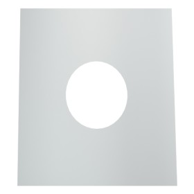 Edelstahlschornstein - Deckenblende einteilig 1° - 65° - doppelwandig - Jeremias DW-Vision