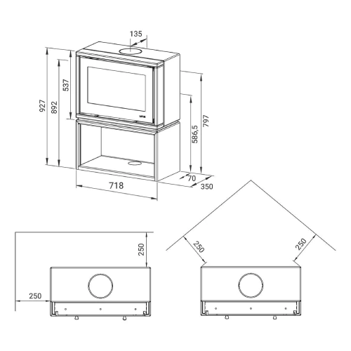 Kaminofen Lotus Style 370 | 5,8 kW