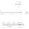 Edelstahlschornstein - Auflageschiene l=500mm - Jeremias EW-FU