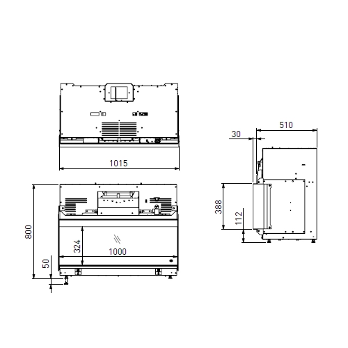 Elektrokamin DRU Virtuo 100 Evolve